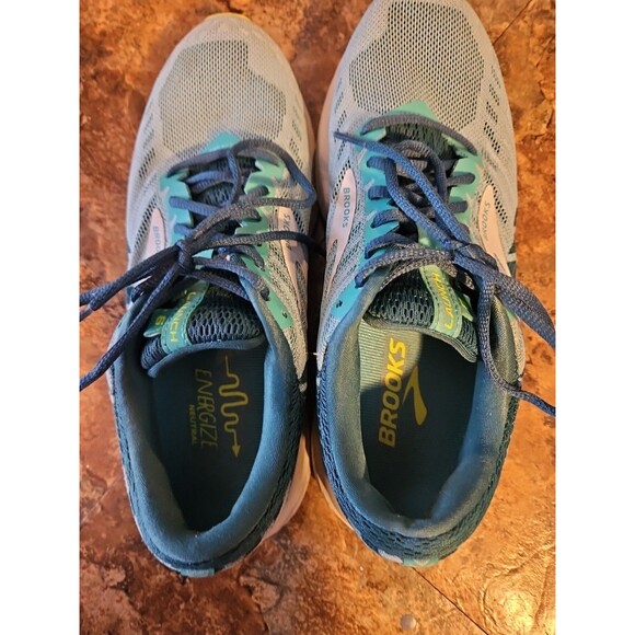 Brooks Womens Launch 6 1202851B365 Blue Running Shoes Sneakers Size 8 B‎ - Picture 5 of 11